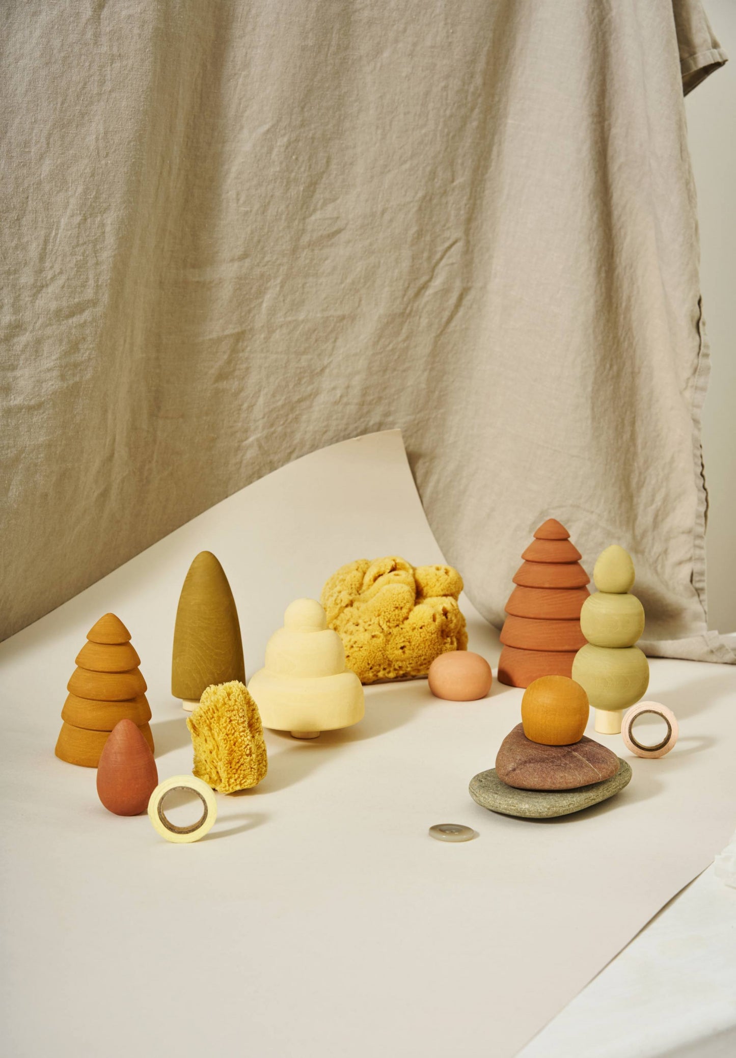 Raduga Grëz, Houten Bomen Set, Autumn Forest