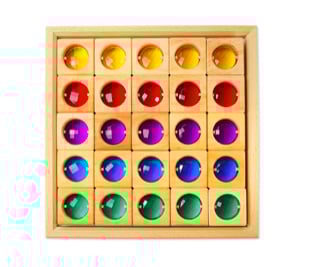 Bauspiel Vensterblokken Vierkant (25st)