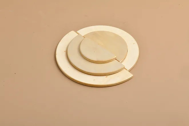 Oyuncak House Medium Houten halve cirkels (5st)