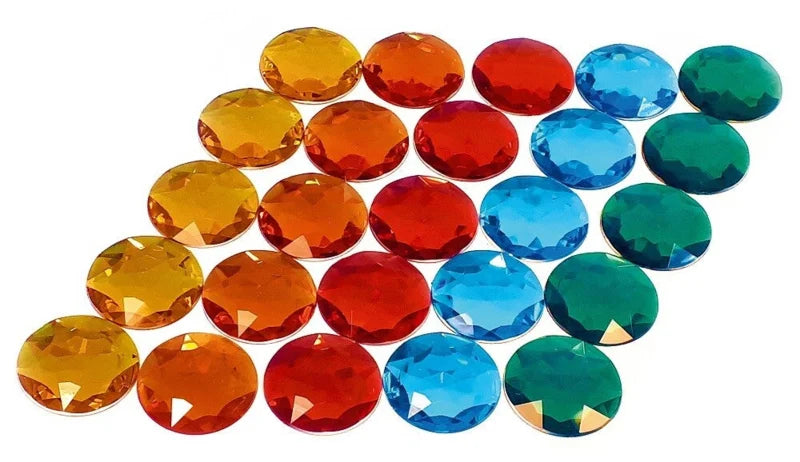 Bauspiel Glitterstenen XL (25 st)