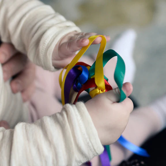 Little Botanic Label Baby Handvliegers Regenboog