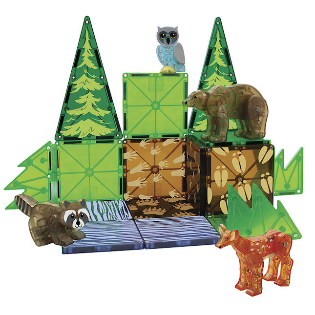 Magna- Tiles Magnetische tegels Forest Animals - 25 stuks