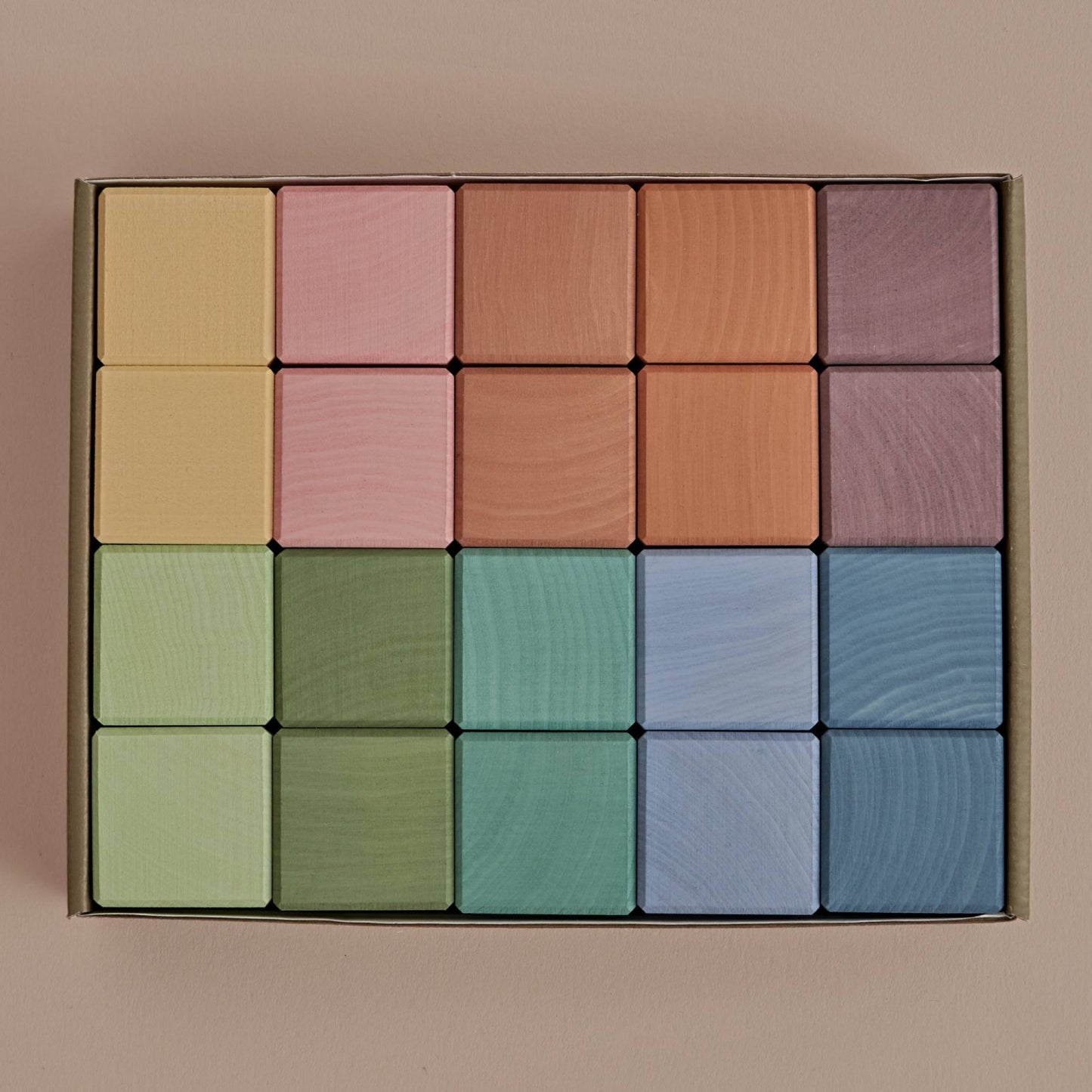 Raduga Grëz, Blokkenset, Earth Pastel, 20-delig