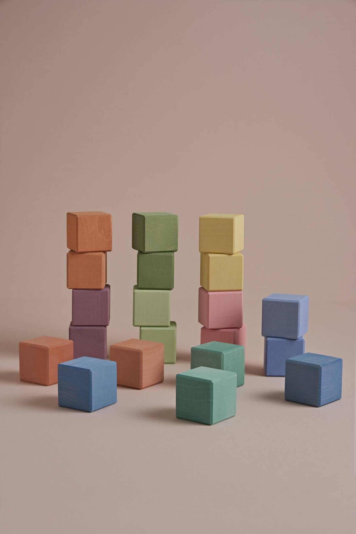 Raduga Grëz, Blokkenset, Earth Pastel, 20-delig