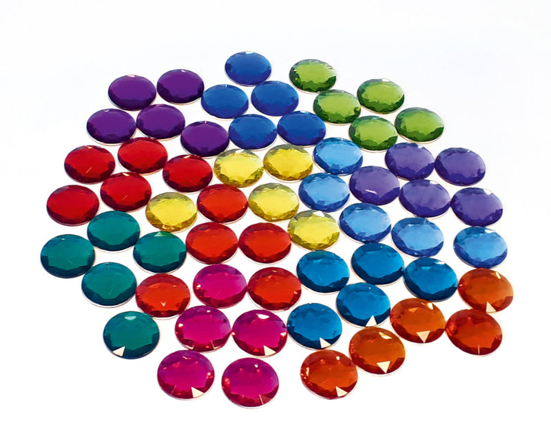 Bauspiel Glitterstenen Groot (60st)