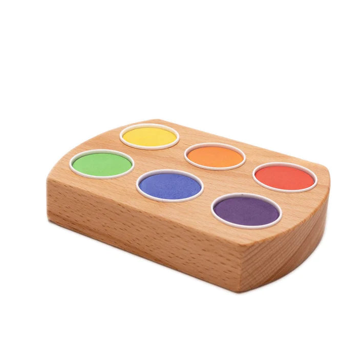 Grennn Waterverfhouder 6 Kleuren Regenboog