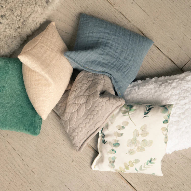 Little Botanic Label Sensorische Pittenzakjes Jeans 6 Stuks